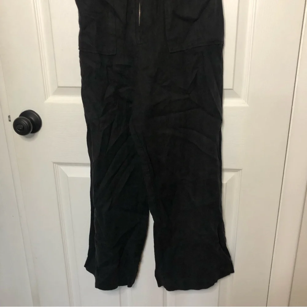 Reformation Flawed Linen Zip Jumpsuit